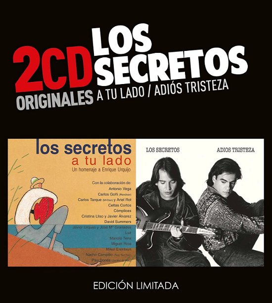 Cover for Los Secretos · A Tu Lado / Adios Tristeza (CD) (2020)