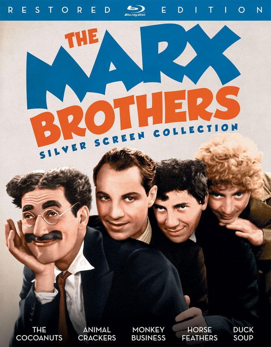 Cover for Marx Brothers Silver Screen Collection (Blu-Ray) (2025)