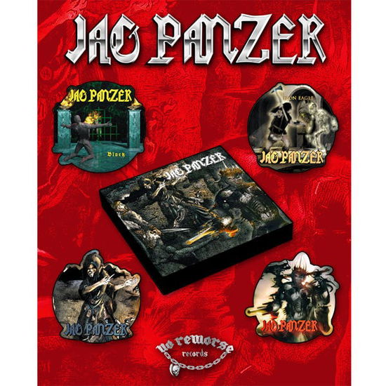 Cover for Jag Panzer · 4 Shaped Picture Discs Box Set (LP) (2024)