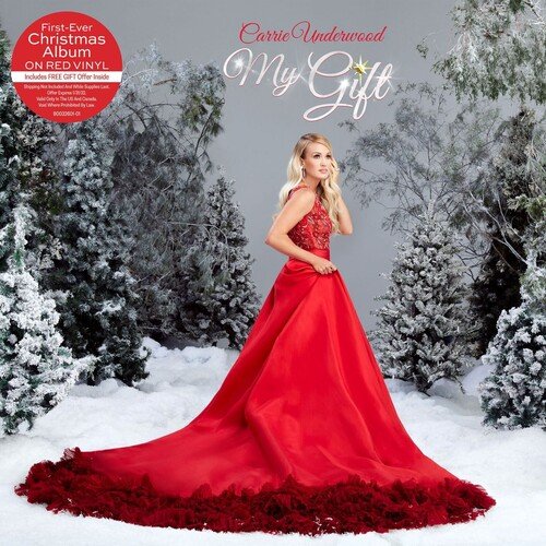 Cover for Carrie Underwood · My Gift (Red Vinyl) (LP) (2020)