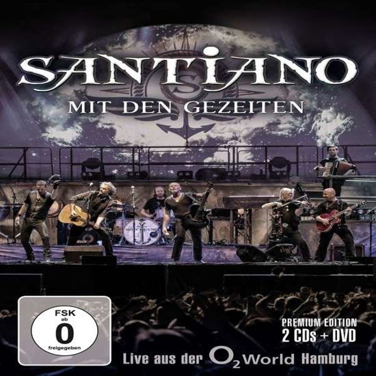 Cover for Santiano · Mit den Gezeiten-live Der O2 World Hamburg (Ger) (CD/DVD) (2014)