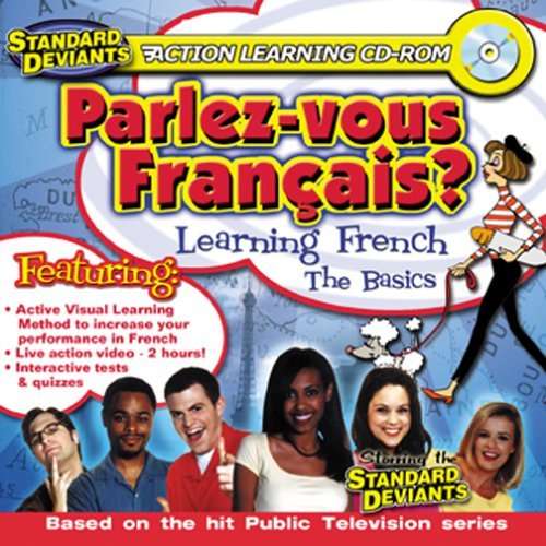 Cover for Standard Deviants · Parlez-vous Francais Jewel Case (CD) (2008)