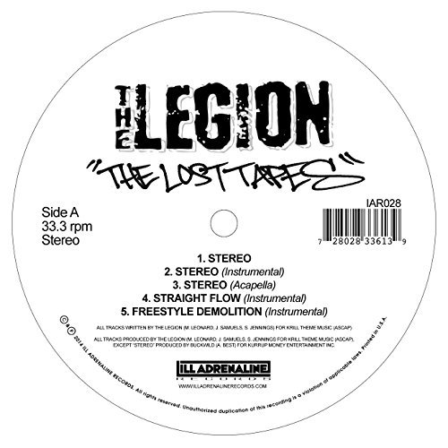 Cover for Legion · Lost Tapes (LP) [EP edition] (2014)