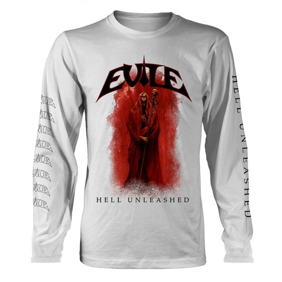 Cover for Evile · Hell Unleashed (White) (Sweater / blouse) [size M] [White edition] (2021)