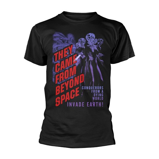 Cover for They Came from Beyond Space · They Came from Beyond Space (Black) (T-shirt) [size S] [Black edition] (2018)