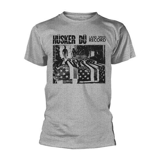 Cover for Husker Du · Land Speed Record (Grey) (T-shirt) [size S] [Grey edition] (2018)