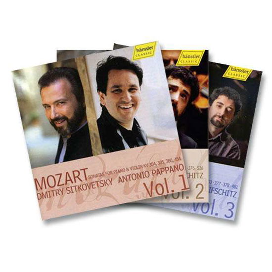 Complete Sonatas for Piano & Violin - Mozart / Sitkovetsky / Pappano - Musik - HANSSLER - 0881488170139 - 2 mars 2018