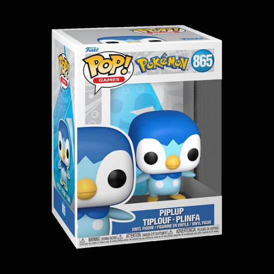 Cover for Pokemon · POKEMON - POP Games NÂ° 865 - Piplup (Toys)