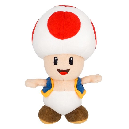 Super Mario - Red Toad - Plush 20Cm - Together Plus - Merchandise -  - 3760259935139 - 