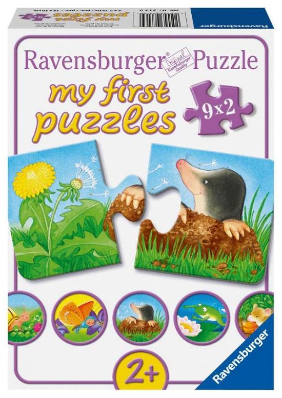 Cover for Ravensburger Puzzle · Tiere im Garten (Puzzle)7313 (Buch)