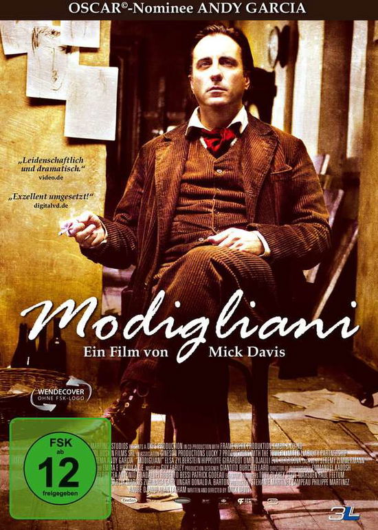 Modigliani-ein Leben in Leidenschaft - Andy Garcia - Elokuva - 3L - 4049834005139 - torstai 16. elokuuta 2012