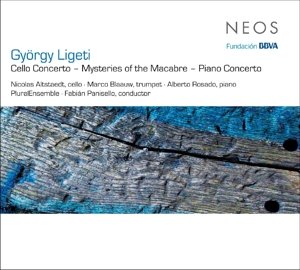 Cover for György Ligeti · Cello Concerto - Mysteries Of The Macabre - Piano Concerto (CD) (2014)