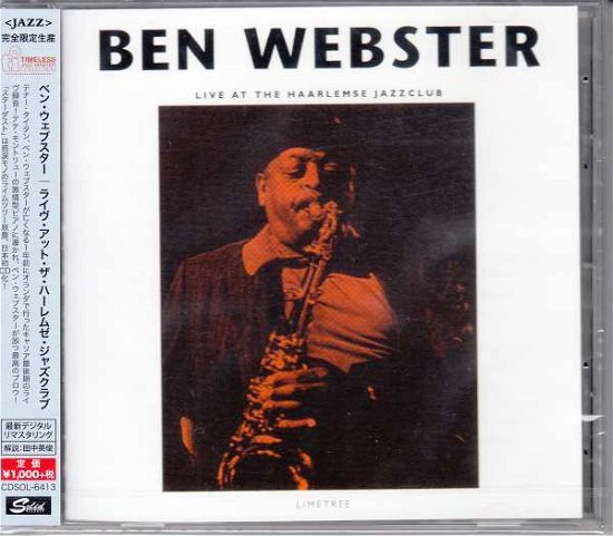 Cover for Ben Webster · Live At The Haarlemse Jazz Club (CD) [Limited edition] (2015)