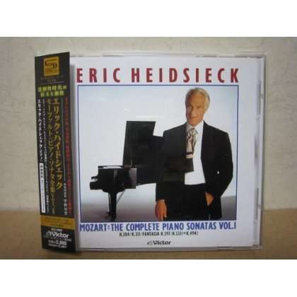 Cover for Eric Heidsieck · Mozart: Complete Piano Sonatas 1 (CD) [Japan Import edition] (2009)