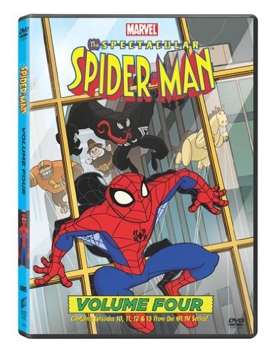 Cover for The Spectacular Spider Man Vol · The Spectacular Spider-Man - Volume 4 (DVD) (2010)