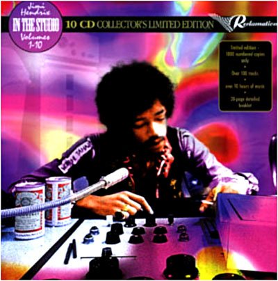 Cover for The Jimi Hendrix Experience · In the Studio V.1-10 (CD) (2013)
