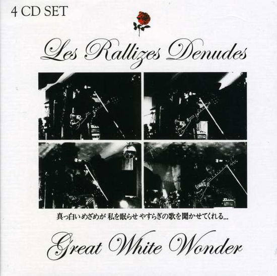 Cover for Rallizes Denudes · Great White Wonder (CD) [Box set] (2011)