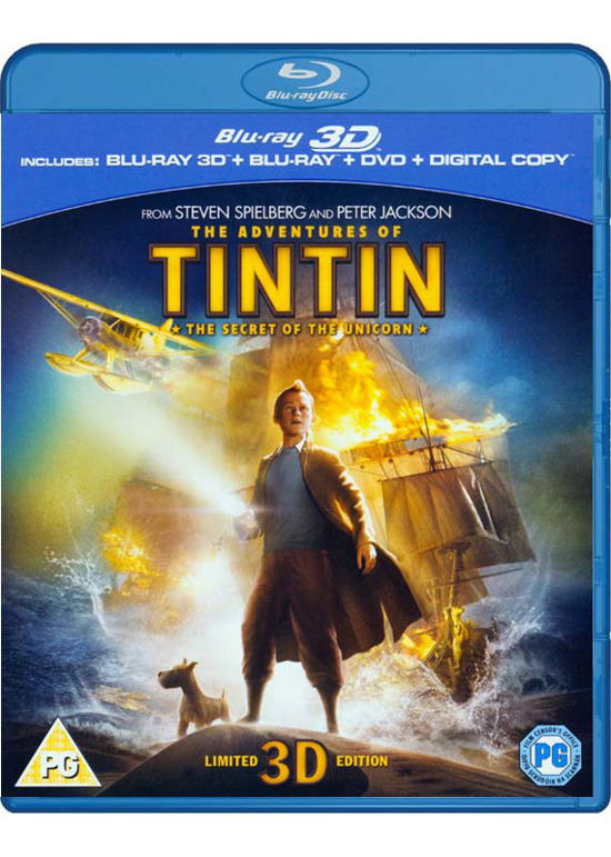 Adventures of Tintin the Secret of the U - Tintin - Filmes - PARAMOUNT - 5051368230139 - 19 de março de 2012