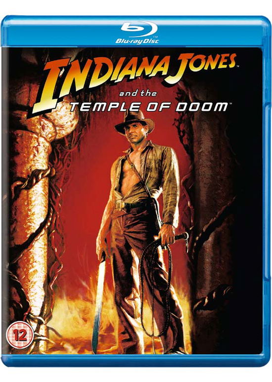 Cover for Indiana Jones &amp; the Temple of Doom · Indiana Jones - And The Temple Of Doom (Blu-Ray) (2013)