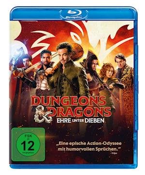 Cover for Chris Pine,michelle Rodríguez,regé-jean Page · Dungeons &amp; Dragons: Ehre Unter Dieben (Blu-ray) (2023)