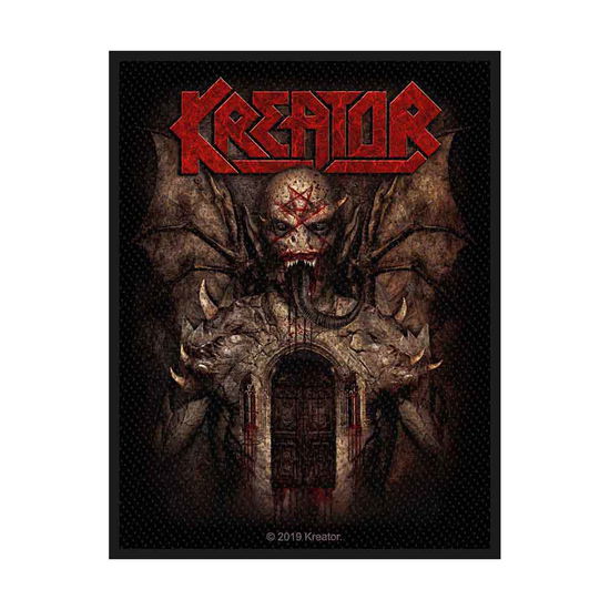 Kreator Standard Woven Patch: Gods of Violence (Retail Pack) - Kreator - Fanituote - PHD - 5055339795139 - maanantai 19. elokuuta 2019