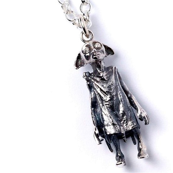 Sterling Silver Dobby The House Elf Charm Necklace - The Carat Shop - Merchandise -  - 5055583404139 - 7. februar 2019