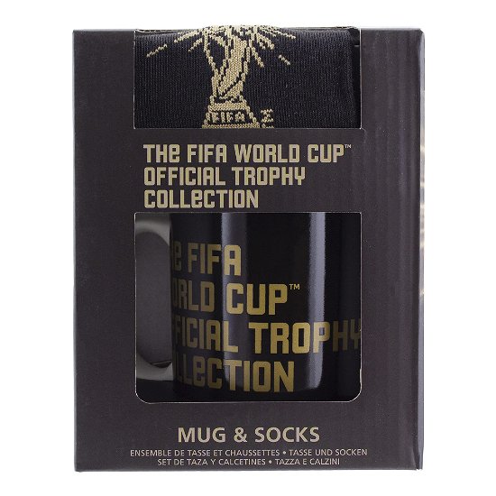 Fifa Mug And Socks Black And Gold - Paladone Product - Gadżety - Paladone - 5055964795139 - 