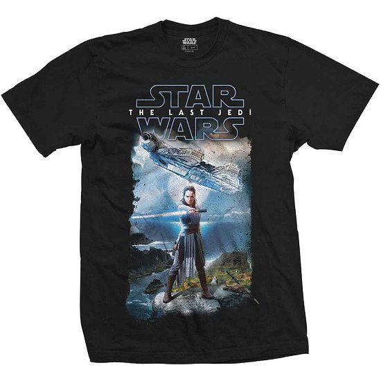 Cover for Star Wars · Star Wars Unisex Tee: Episode VIII Falcon Composite (CLOTHES) [size S] [Black - Unisex edition]