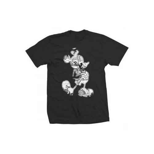 Cover for Mickey Mouse · Mickey Mouse Unisex T-Shirt: Vintage Infill (T-shirt) [size M] [Black - Unisex edition]