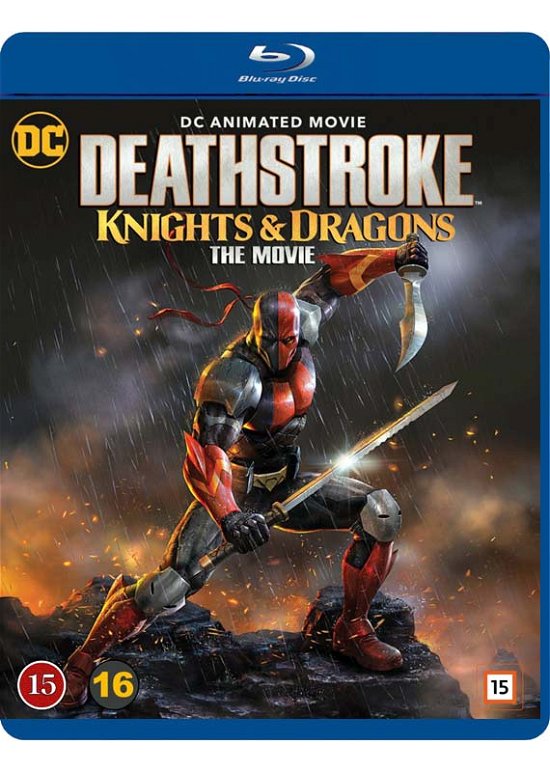 Cover for Dc Comics · Dc Deathstroke: Knights &amp; Dragons (Blu-ray) (2020)