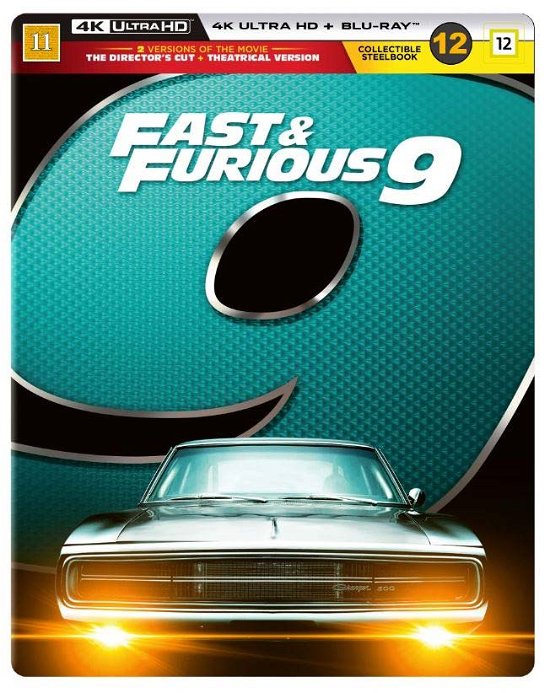 Fast and Furious 9 Steelbook - Fast and Furious - Movies - Universal - 7333018020139 - November 15, 2021