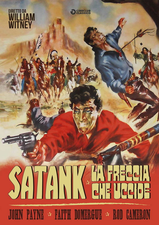 Cover for La Freccia Che Uccide Satank · Satank, La Freccia Che Uccide (DVD) (2017)