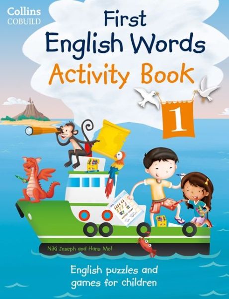 Cover for Activity Book 1: Age 3-7 - Collins First English Words (Paperback Book) (2014)