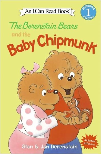 The Berenstain Bears and the Baby Chipmunk - I Can Read - Stan Berenstain - Books - HarperCollins Publishers Inc - 9780060584139 - August 30, 2005