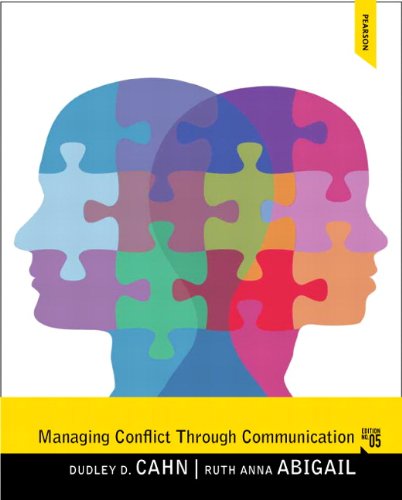 Cover for Ruth Anna Abigail · Managing Conflict Through Communication (5th Edition) (Paperback Bog) (2013)