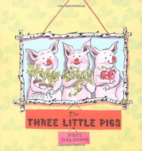Cover for Paul Galdone · The Three Little Pigs (Hardcover Book) (1979)