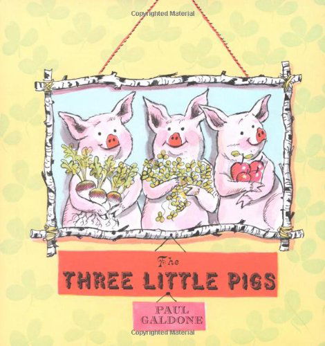 The Three Little Pigs - Paul Galdone - Books - Houghton Mifflin - 9780395288139 - July 13, 1979