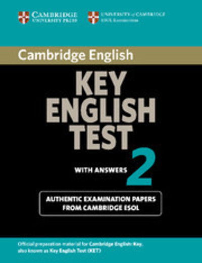 Cover for Cambridge ESOL · Cambridge Key English Test 2 Student's Book with Answers: Examination Papers from the University of Cambridge ESOL Examinations - KET Practice Tests (Paperback Book) [2 Revised edition] (2003)