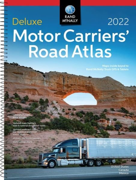 Cover for Rand Mcnally · 2022 Deluxe Motor Carriers' Road Atlas (Taschenbuch) (2021)