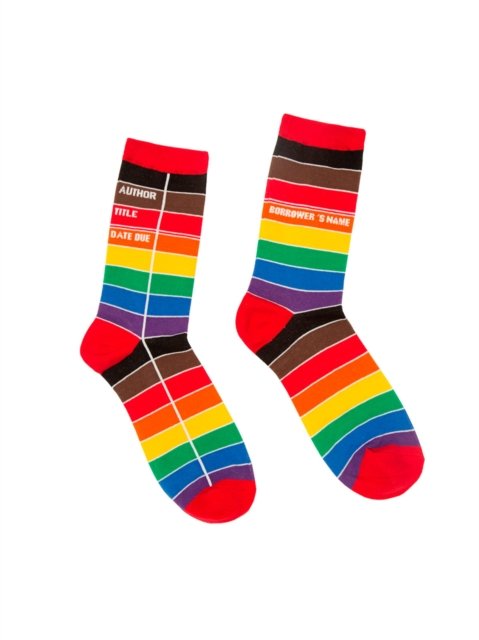 Cover for Out of Print · Library Card Pride Socks - Small (N/A) (2018)
