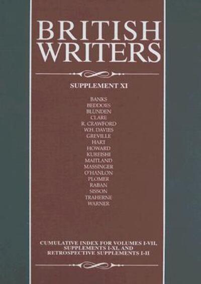 Cover for Jay Parini · British Writers: Supplement Xi (British Writers Supplements) (Hardcover Book) (2005)