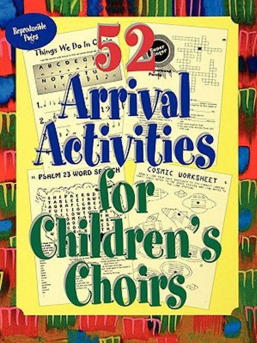 Cover for Ginger G. Wyrick · 52 Arrival Activities for Children's Choirs (Book) (1999)
