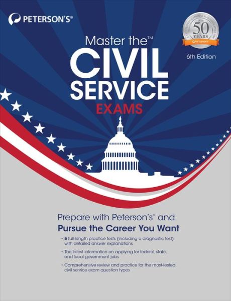 Cover for Peterson's · Master the Civil Service Exams (Paperback Book) (2019)