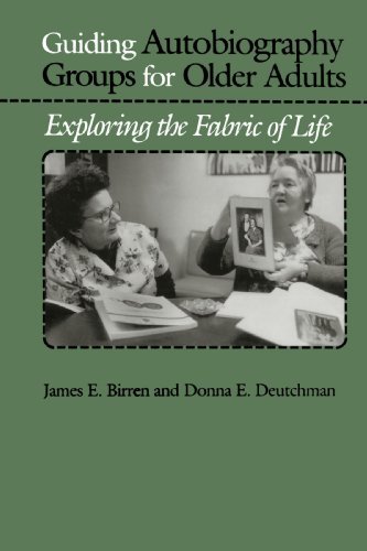 Cover for Birren, James E. (UCLA) · Guiding Autobiography Groups for Older Adults: Exploring the Fabric of Life (Paperback Book) (1991)
