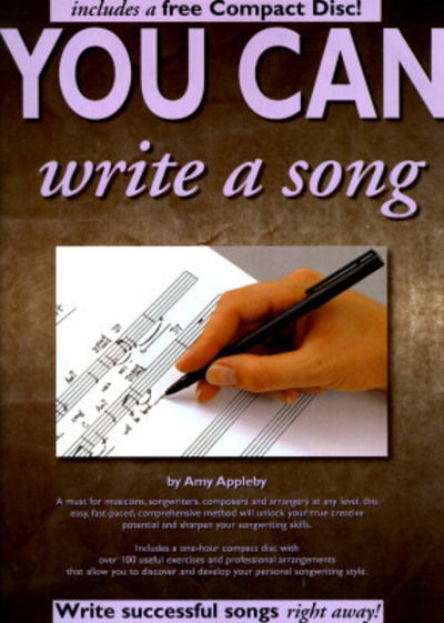 You Can Write a Song - Amy Appleby - Książki - Music Sales America - 9780825615139 - 1 czerwca 1995