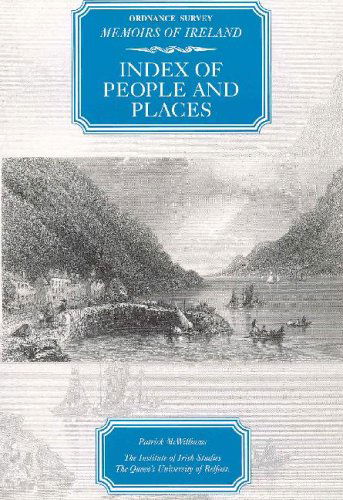 Cover for Patrick Mcwilliams · The Ordnance Survey Memoirs of Ireland Index of People (Index to Ordnance Survey Memoirs of Ireland) (Hardcover Book) (2006)