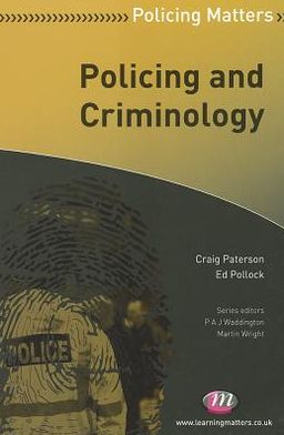 Cover for Craig Paterson · Policing and Criminology - Policing Matters Series (Paperback Book) (2011)