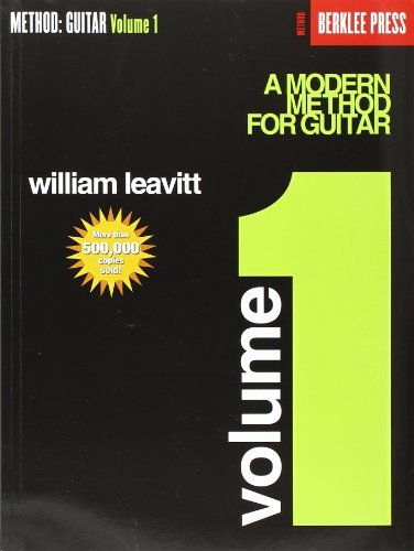 Cover for William Leavitt · A Modern Method for Guitar (Paperback Book) (1986)
