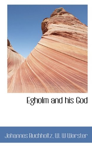 Cover for Johannes Buchholtz · Egholm and His God (Hardcover Book) (2009)
