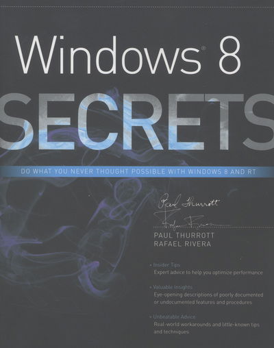 Cover for Rafael · Windows 8 Secrets (Book) (2012)